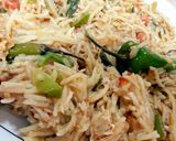 A picture of step 2 of Chowmein.