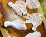 A picture of step 1 of Crispy chicken🍗.