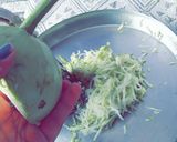 A picture of step 4 of Kaddu/Lauki ka Raita.