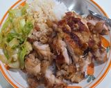 รูปขั้นตอนการทำที่ 4 ของ ข้าวไก่เทอริยากิ