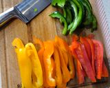 عکس مرحله 2 از دستور سالاد فلفل دلمه و لوبیا قرمز (Red bean & bell pepper salad)