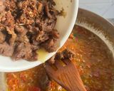 Gambar langkah 7 resipi Daging Berlado.