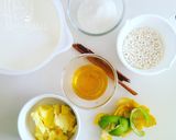 Foto del paso 1 de la receta: Tapioca con leche y manzanas pochadas