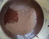 Foto langkah ke 4 dari resep Bolu coklat no mixer (bolu anti ribet).