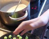 A picture of step 3 of Glutinous Rice Balls in Sweetened Coconut Milk.