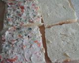 A picture of step 7 of Veg sandwich with hang curd.