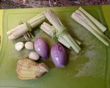 Hình bước làm 1 của món Bún Bò Giò Heo