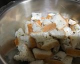 A picture of step 1 of Leftover Bread Croutons.