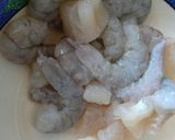 รูปขั้นตอนการทำที่ 1 ของ ผัดผักรวม คลีน (ซาโยเต้) กุ้ง ปลาดอลลี่ 2