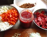 Lencse gulyás 🍀 recept fázis 1 fotója