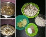 A picture of step 4 of Mushroom soup.
