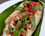 Foto langkah ke 5 dari resep Nasi Bakar Sederhana.