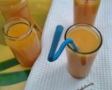 A picture of step 12 of Ginger/mango drink.