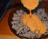 Foto del paso 12 de la receta: Pastas secas de salvado y algas en salsa naranja