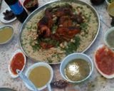 صورة لخطوة 7 من وصفة اوزي (فطور اليوم) 😋💙🍔🍗🍖