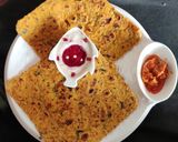 A picture of step 5 of Oats and Wheat Masala Paratha.