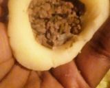 A picture of step 4 of Katlesi #Team contest #Mashed dishes #Mashy patty.