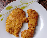 Foto del paso 4 de la receta: Pechuga empanada con conos