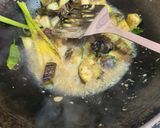 Foto langkah ke 2 dari resep Mangut tuna asap + tahu.