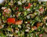 A picture of step 5 of Wild Dandelion Tabbouleh.