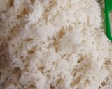 A picture of step 2 of Kathal dry fruit biryani.