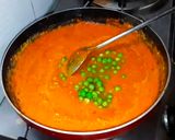 A picture of step 5 of #Matar paneer restaurant style.