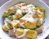 รูปขั้นตอนการทำที่ 3 ของ Avocado cheese bread