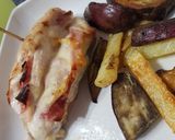 Foto del paso 2 de la receta: Suprema rellena de JAMÓN Y QUESO👌
