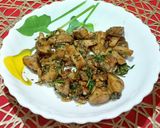 A picture of step 4 of Butter Garlic Mushrooms.