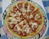 Foto langkah ke 10 dari resep Pizza Teflon.