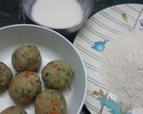 A picture of step 5 of Fried Mixed Veg Balls.