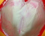 A picture of step 2 of White Chocolate Pinta Cake.