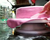 Foto del paso 6 de la receta: Torta con fondant de BLACKPINK