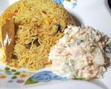 A picture of step 5 of Fried rice.