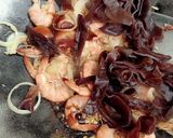 Foto langkah ke 4 dari resep Udang Jamur saos tiram.
