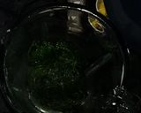 A picture of step 1 of Palak Gosht.