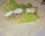 Gyros, salátával tortillával recept fázis 3 fotója