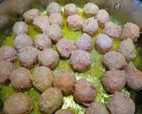 Foto del paso 5 de la receta: Albóndigas de pavo en salsa de verduras