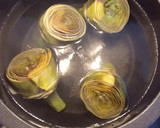 Foto del paso 1 de la receta: Alcachofas en salsa curry