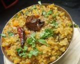 A picture of step 4 of Veg Masala Khichdi.