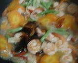 Foto langkah ke 5 dari resep Sapo Tahu Udang.