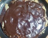 Φωτογραφία βήματος 9 της συνταγής Τούρτα brownie - NY cheesecake σοκολάτα με γκανάς ✨