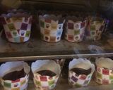 Foto langkah ke 5 dari resep Broffin Shiny Crust (Brownies Muffin).