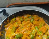 A picture of step 4 of Kundru ki sabzi.
