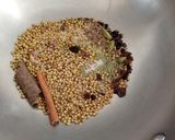 A picture of step 2 of Chettinad masala.