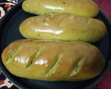A picture of step 6 of Healthy Sub Sandwich (Multigrain spinach loaf and Rajma Tikki).