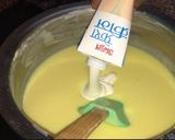 A picture of step 3 of Vanilla Custard.