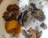 A picture of step 2 of Mutton biryani.