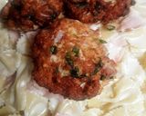 Foto del paso 4 de la receta: Corbatita a lo Alfredo con Torrejitas de Pavita🇵🇪