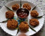 A picture of step 12 of Vidharbha special Nagpuri spicy mix Dal vada.